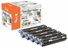 Multipack Plus Peach compatible avec  HP No. 124A, Q6000A*2, Q6001A, Q6002A, Q6003A