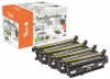 Paquete combinado  de Peach compatible con  HP No. 647A, No. 648A, CE260A, CE261A, CE262A, CE263A