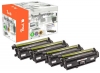 Peach kombinuotas paketas, suderinamas su  HP No. 508X, CF360X, CF361X, CF362X, CF363X