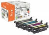Multipack Plus Peach compatible avec  HP No. 507A, CE400A*2, CE401A, CE402A, CE403A