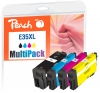 Peach Multipack compatible avec  Epson T3596, No. 35XL, C13T35964010