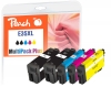 Peach Multipack Plus compatible avec  Epson No. 35XL, T3591*2, T3592, T3593, T3594