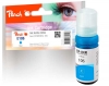 Peach Bouteille d'encre cyan compatible avec  Epson No. 106 c, C13T00R240