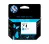 211801 - Cartouche d'encre cyan originale No. 711 C, CZ130AE HP