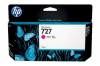 212127 - Cartouche d'encre magenta originale No. 727 m, B3P20A HP