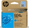 212849 - Cartouche d'encre cyan originale No. 924e c, 4K0U7NE HP