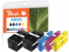 320625 - Peach Multipack Plus avec puce compatible avec No. 903XL, T6M15AE*2, T6M03AE, T6M07AE, T6M11AE HP