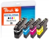 319376 - Peach Spar Pack Tintenpatronen kompatibel zu LC-227XLVALBP Brother